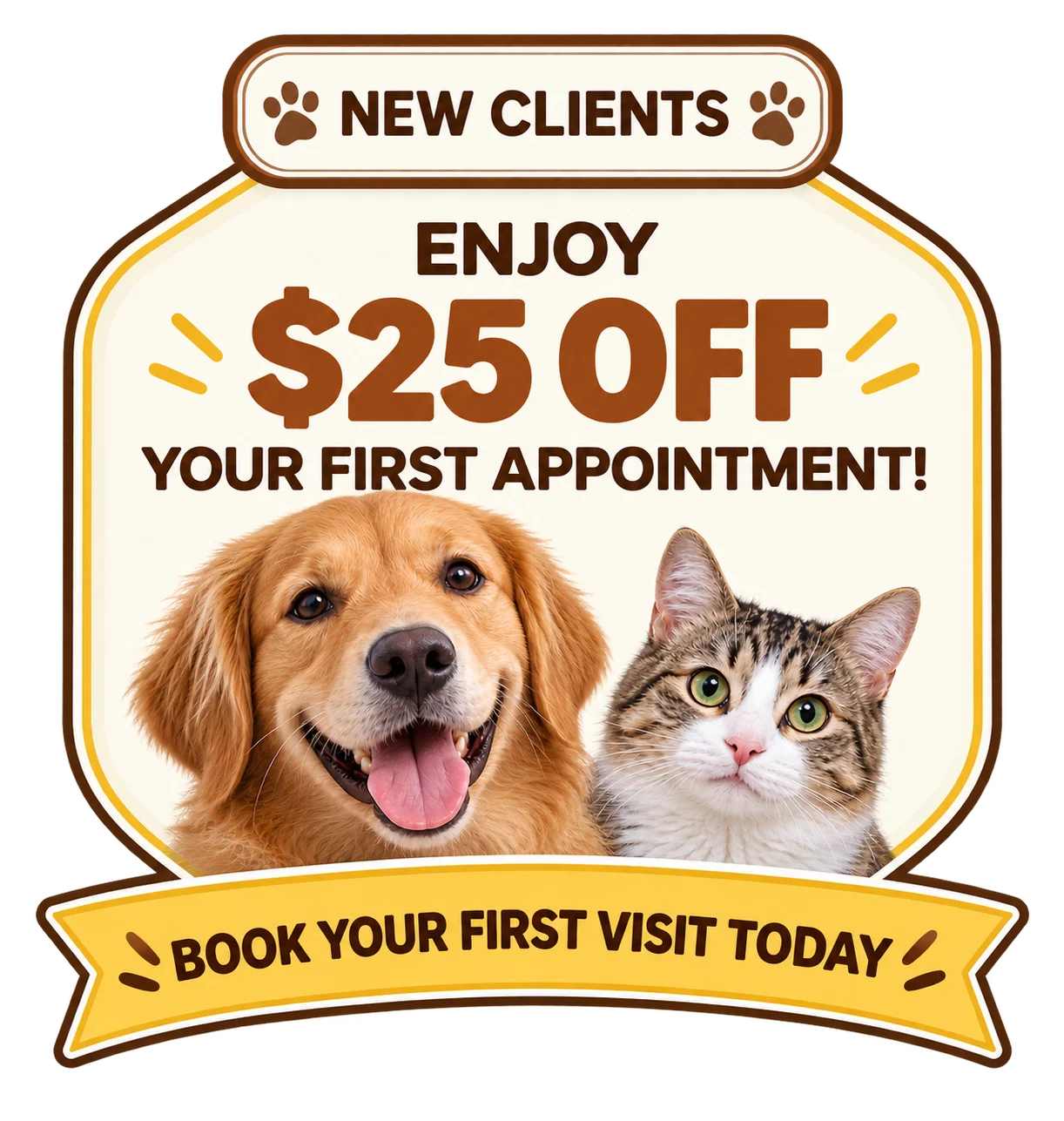 Enjoy $25 Off Your First Appointment